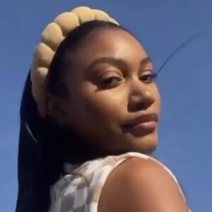 Versed NWT Good Day Linen Padded Headband Tan TikTok Spa